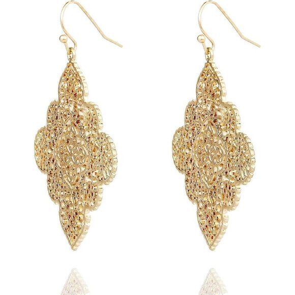TF1878.png?crop=center&height=  POMINA Floral Filigree Gold Dangle Celtic Drop Earring for Women